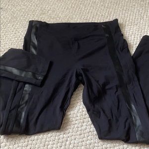 black athleta leggings
